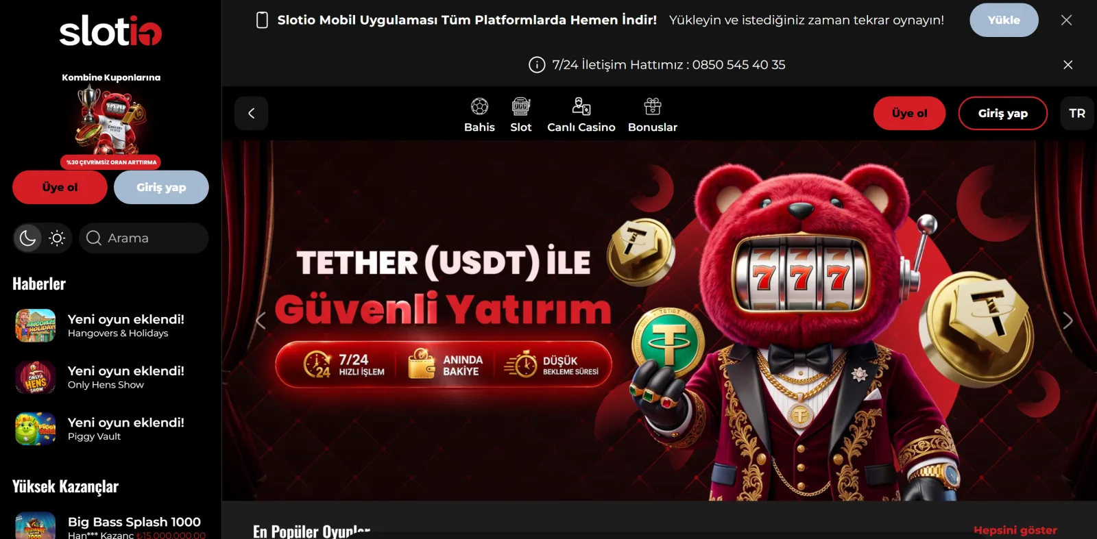 slotio yeni adres